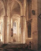 The Interior of the Buurkerk at Utrecht Pieter Jansz Saenredam